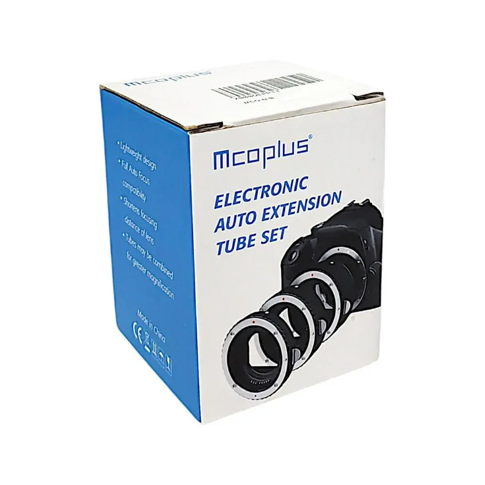 Mcoplus EXT-NP Electronic Extension Tube Set (12, 20, & 36mm) For Nikon Cameras